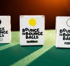 Bounce no Bounce Balls YELLOW by Murphy's Magic. It Is New In The Box!