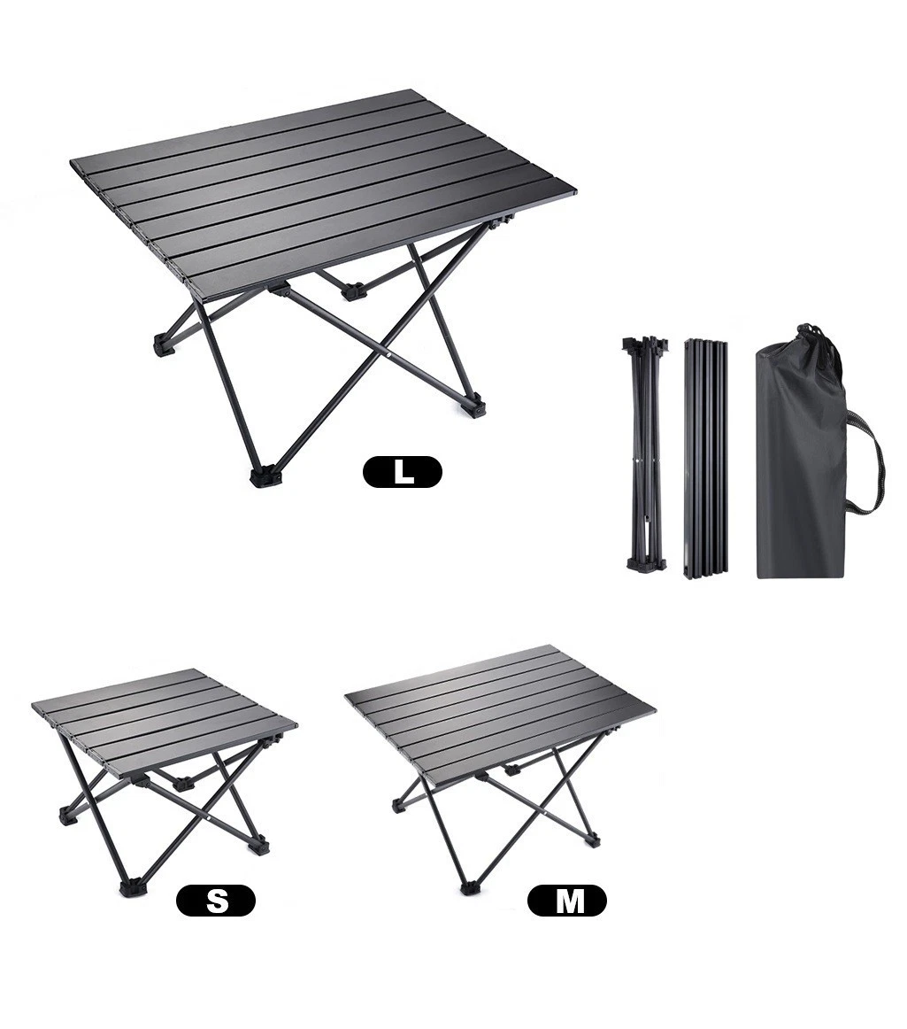 Table Pliante Valise Camping/buffet - Pliable Transportable - Neuf