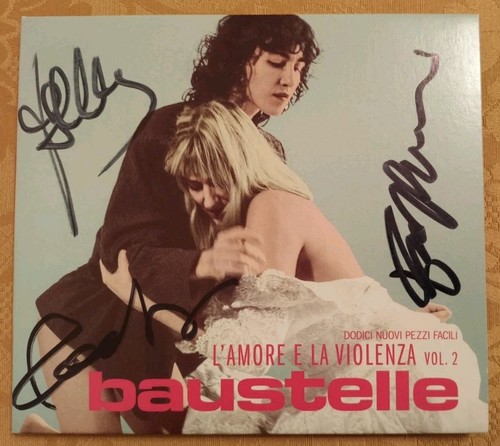 Baustelle - L' Amore E La Violenza vol. 2 (CD Digipack Autografato) 2018 NUOVO - Foto 1 di 2