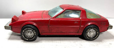 ICHIKO Mazda Savanna RX-7 Vintage Tin Toy Car Red Made in Japan Parts Repair