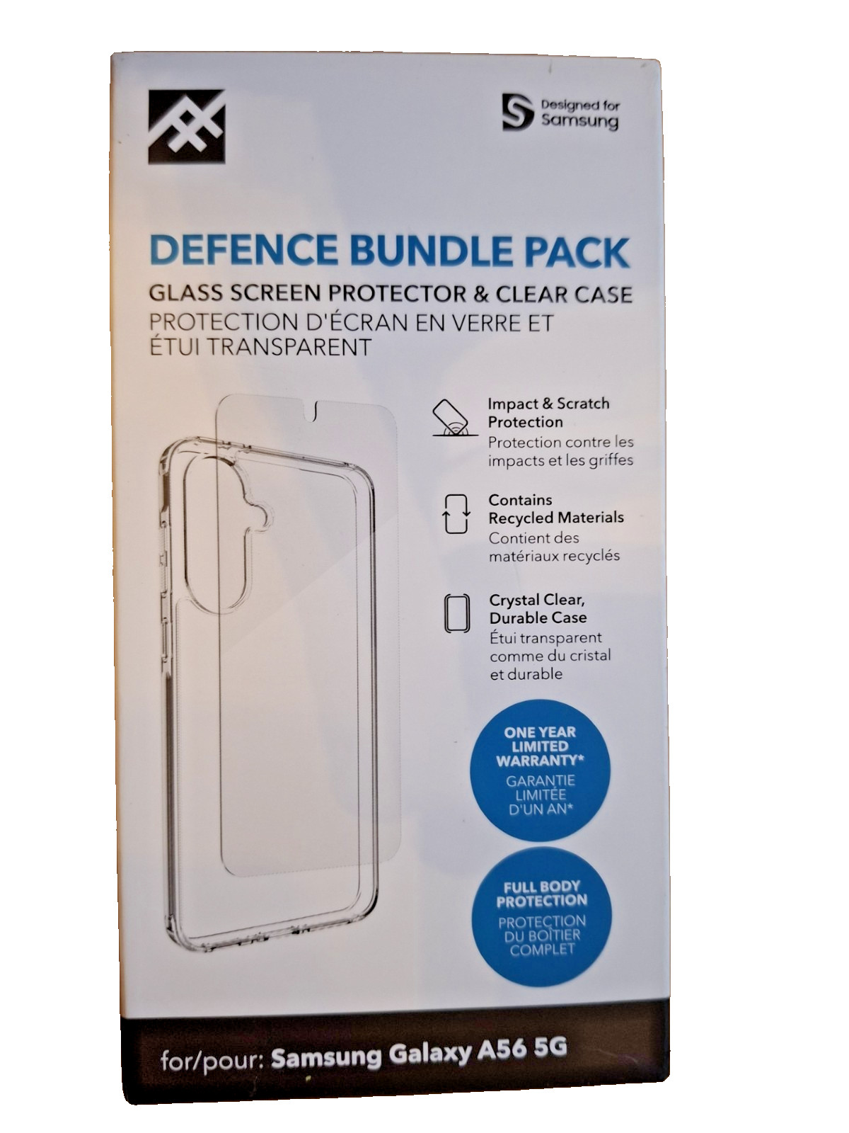 Zagg Luxe & Glass Bundle for Galaxy A56 5G. Case Type: Cover Brand Compatibility