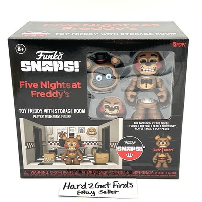 Five Nights At Freddy s Toy Freddy Storage Room Set Figure Funko Snaps FNAF NIB