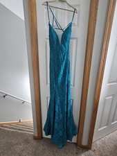 Sherri Hill 53360 Prom Dress Size 8 Jade, NWT