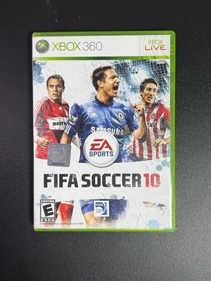 FIFA Soccer 10 (Microsoft Xbox 360, 2009) CIB w/ Manual - Tested
