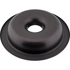 Low Profile 2 Barrel Rochester Air Cleaner Base Black Anodized
