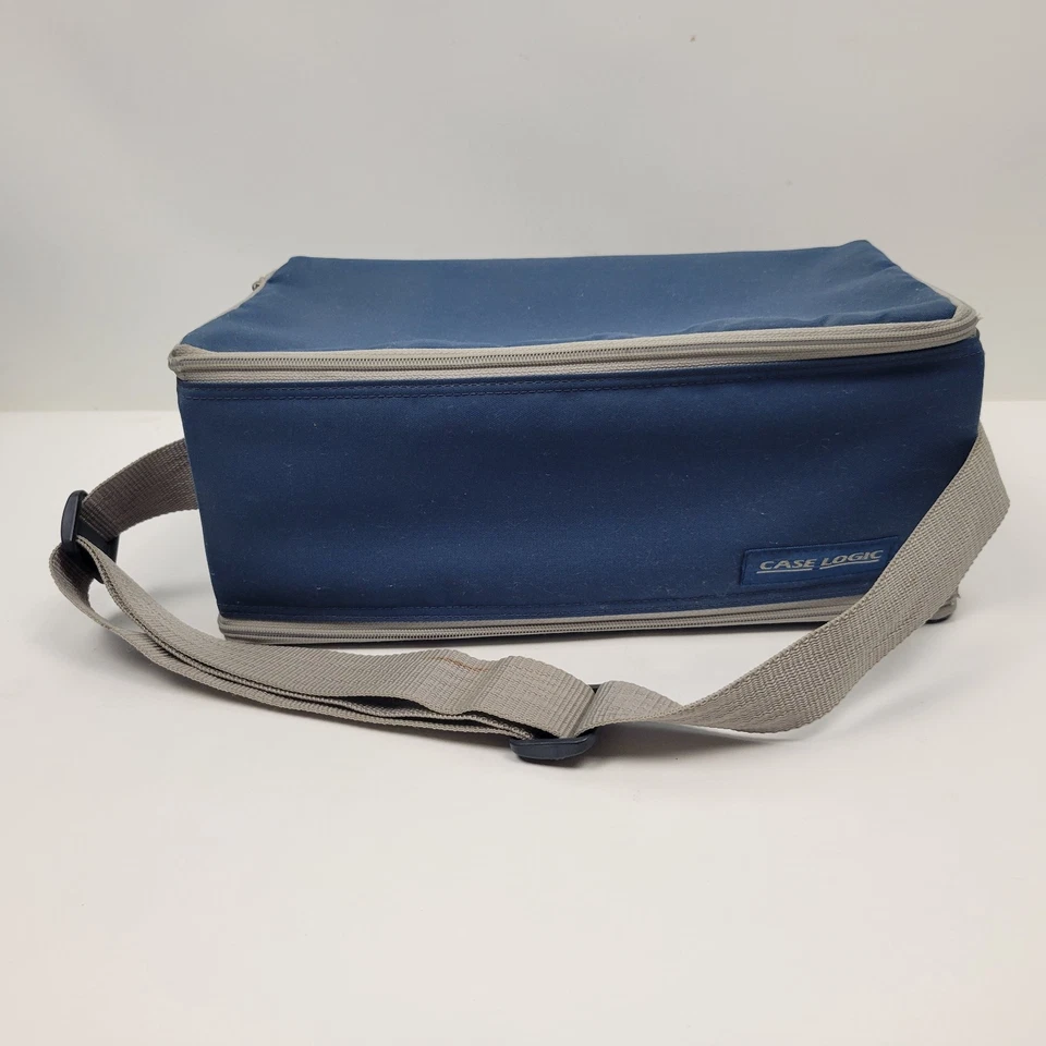 Case Logic Cassette Tape Blue Case 60 Capacity Two Sided - Image 4 of 4