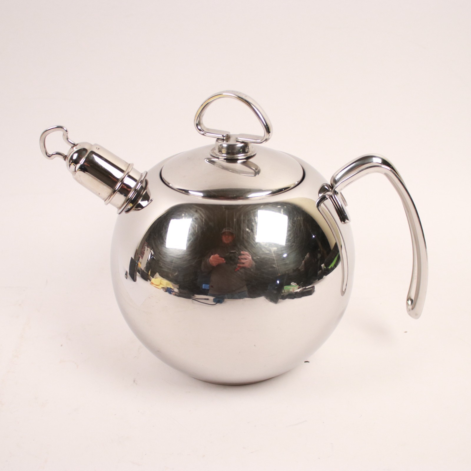 Chantal 18/10 Stainless Steel 1.5 Qt. Tea Kettle Teapot SL37-15
