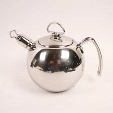 Chantal 18/10 Stainless Steel 1.5 Qt. Tea Kettle Teapot SL37-15