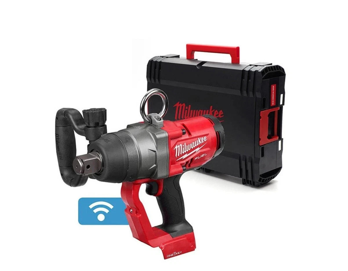Milwaukee M18ONEFHIFW1-0 18V One Key Fuel 1" Impact Wrench (Body Only) & Case