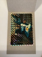 1992 Marvel Masterpieces Vending Machine Foil Prism - Punisher