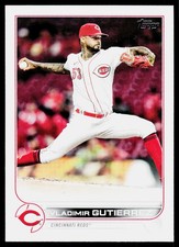 2022 Topps Vladimir Gutierrez #631 Cincinnati Reds