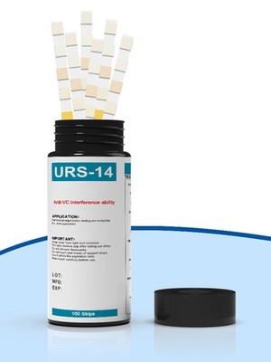 100Pcs/Box Strips Protein Urinalysis 14 Parameter Urine PH Test Strips Accurate