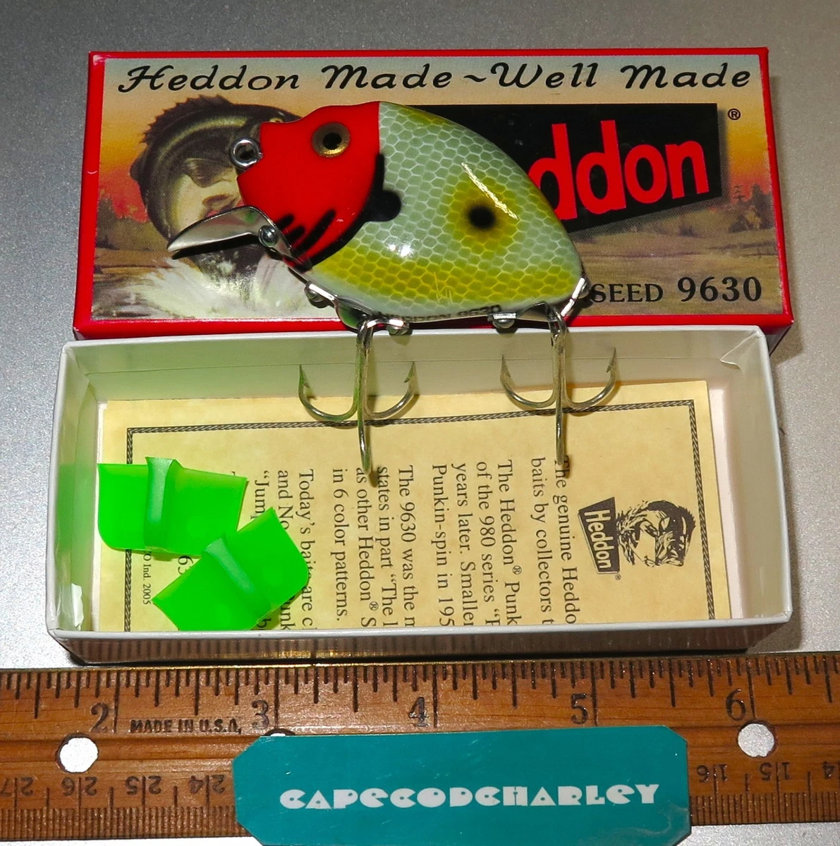 Heddon Vintage Fishing Lures with Original Box for sale | eBay