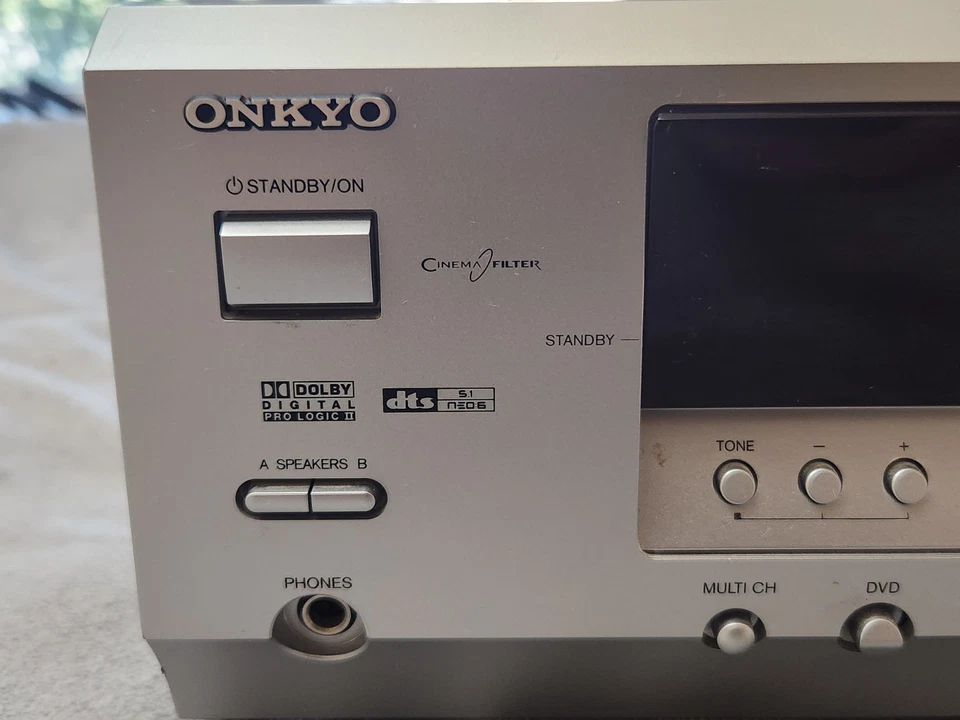 Onkyo TX-SR304 5.1ch AV Surround Home Theater Receiver Black - Image 3 of 4