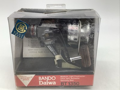 NOS Bando Daiwa BT1350 Spinning Fishing Reel With Original Box RARE Korean Made | eBay NOS Bando Daiwa BT1350 Spinning Fishing Reel With Original Box RARE Korean Made | eBay