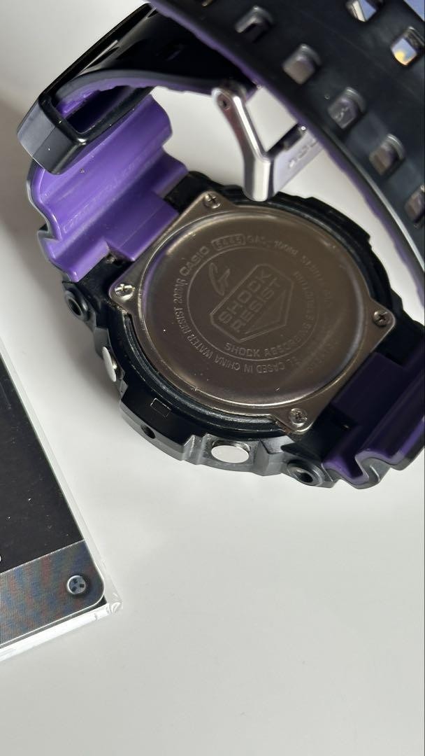 G-SHOCK ブラック/パープル GAW-100BL-1AJF GAW-100BL-1AJFサポートページ | CASIO