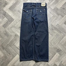 Levi’s 503 Baggy Cinchback Jeans W32 L29 Measured Vinage 00s Indigo Blue Denim