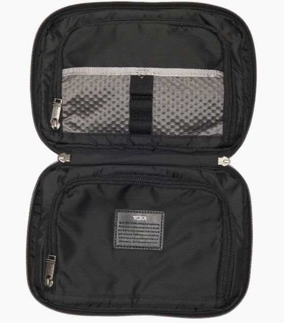 TUMI Fremont MCGUIRE Ballistic Nylon Travel Dopp Kit Slate Gray  Black NWT - Image 4 of 4