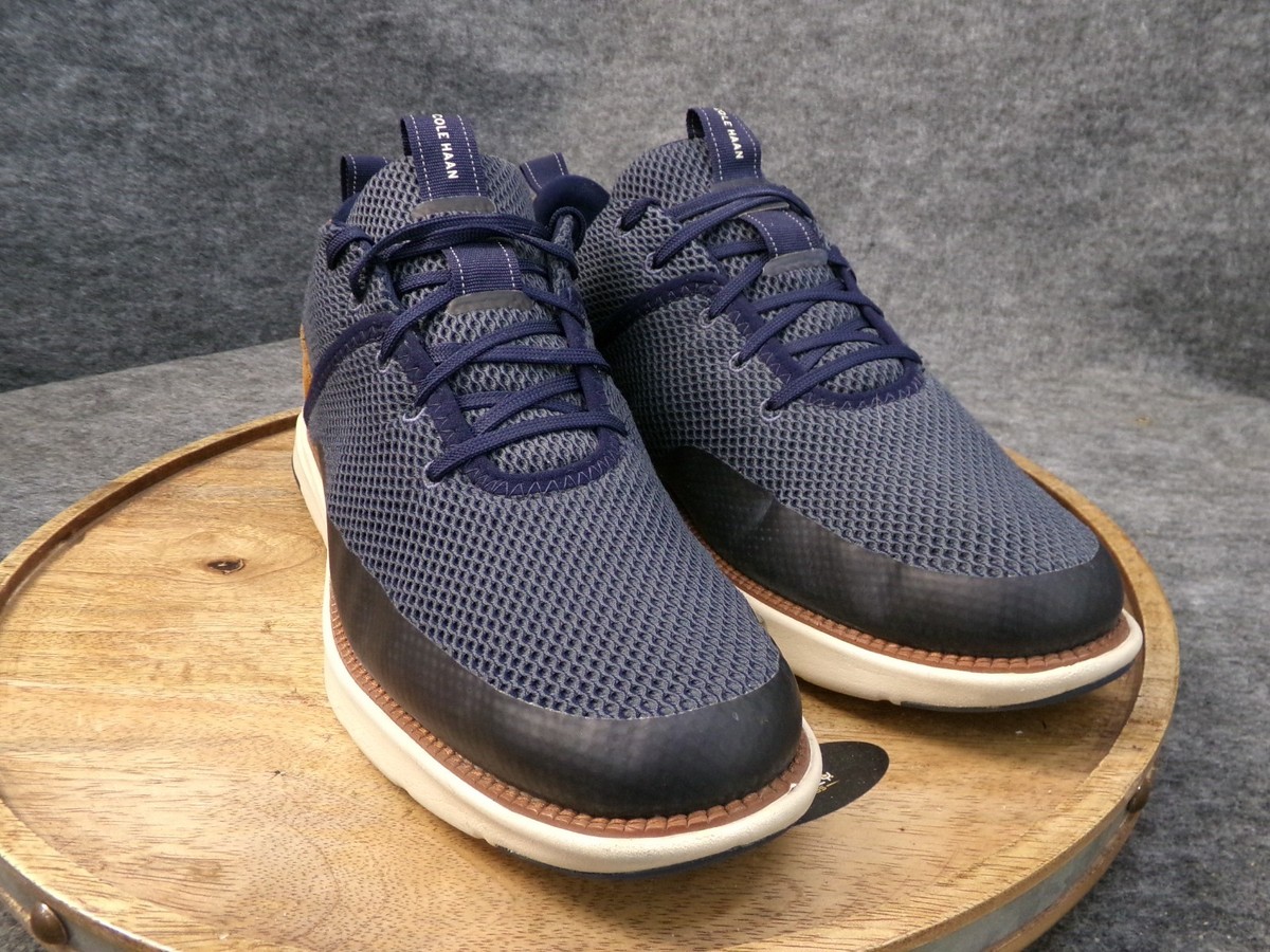 Cole Haan Grand Atlantic Mens Size 11.5 M Blue Oxford Sneaker