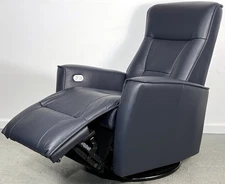 *New* Fjords "Harstad" Large Stressless Style Powered Swivel Recliner Glider