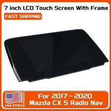 For 2017-21 Mazda Cx-5 7 Lcd Display Touch Screen Radio Navigation Replacement