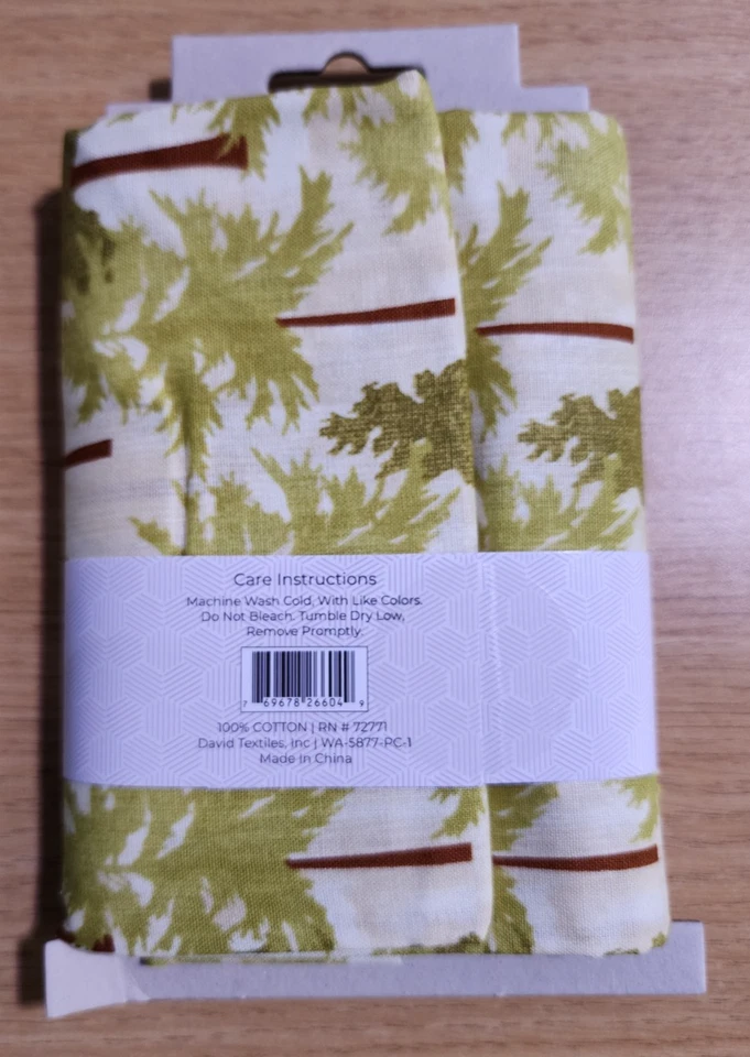 David Textiles Cotton Fabric Cut – Green Tree Forest (1 Yard, 100% Cotton) - Image 3 of 3