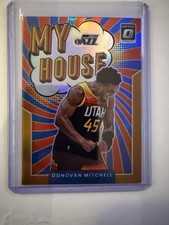 Panini 2021-22 Donruss Optic My House Orange Prizm Donovan Mitchell Jazz #2 /39