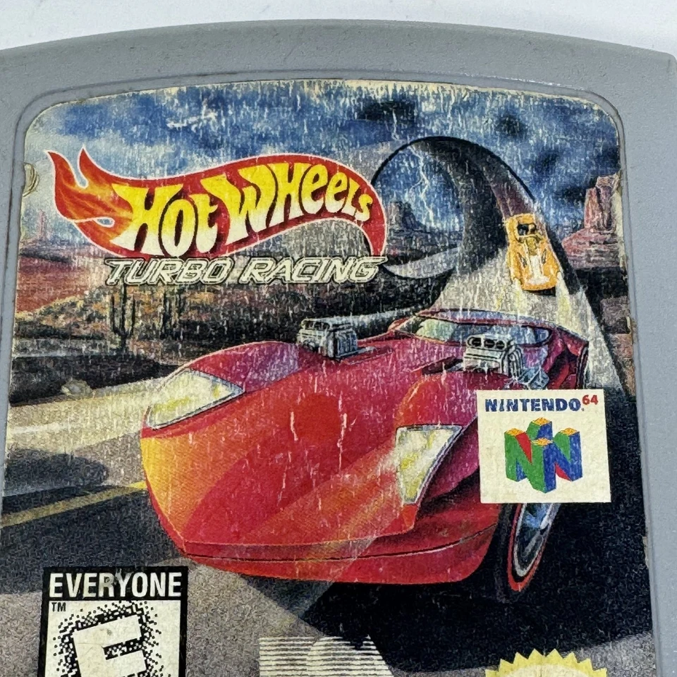 Hot Wheels Turbo Racing Nintendo 64 Video Game Racing Multiplayer - Image 3 of 4