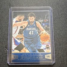 Panini 2013-14 Basketball Kevin Love #158 Minnesota Timberwolves