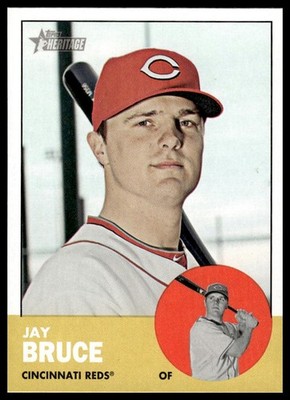 2012 Topps Heritage #400 Jay Bruce Cincinnati Reds NM+