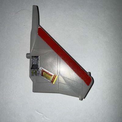 G1 TRANSFORMER DECEPTICON SEEKER JET STARSCREAM RIGHT WING LOT# 8 ''CLEANED/NICE''