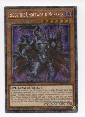 Yugioh! Duelist's Advance *Foil* Eidos the Underworld Monarch (DUAD-EN017) SLR