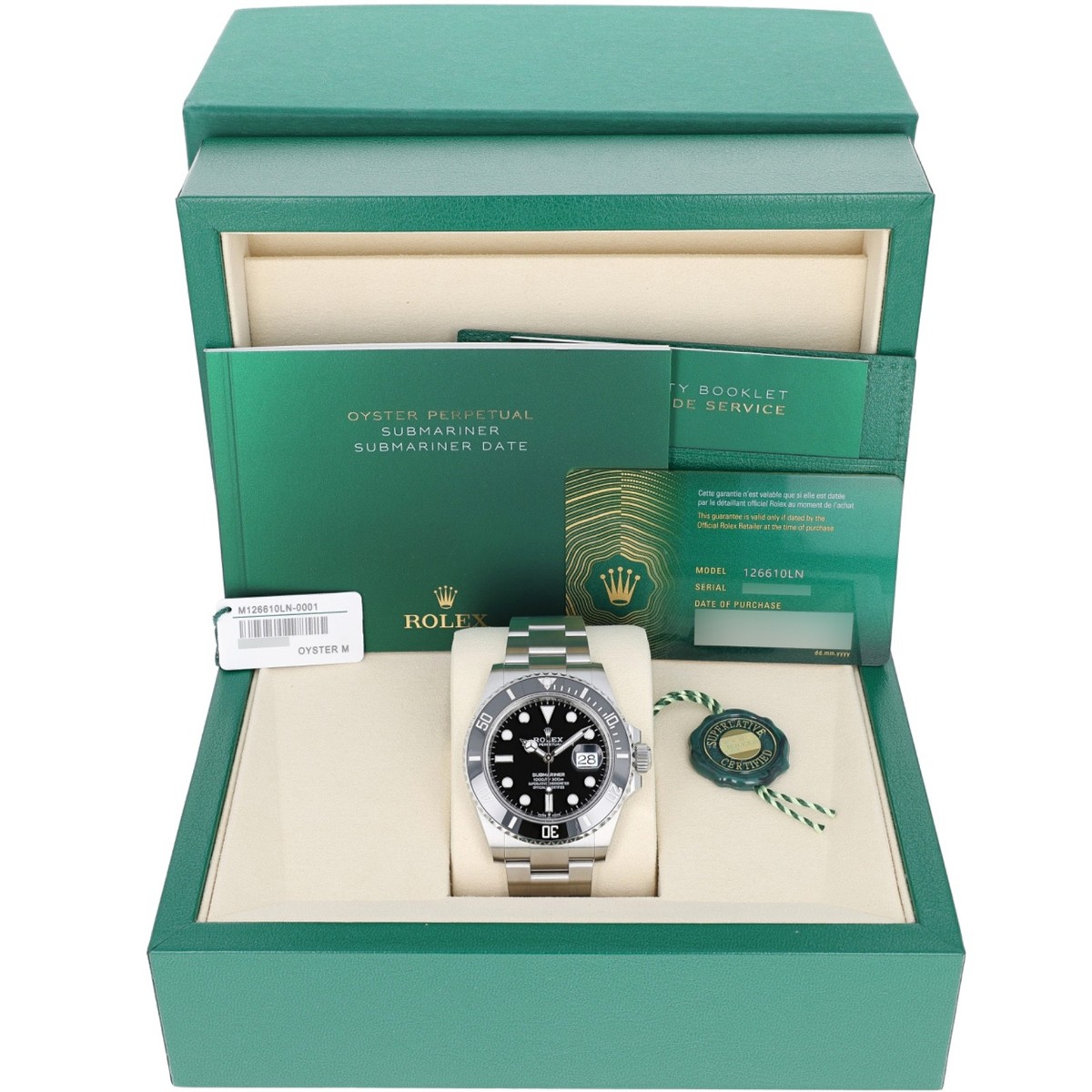 Rolex Submariner Date 41 mm NEW 2026 JULY 126610LN Black Oyster
