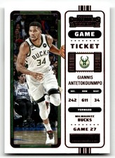 2022-23 Panini Contenders #35 Giannis Antetokounmpo Game Ticket Bronze