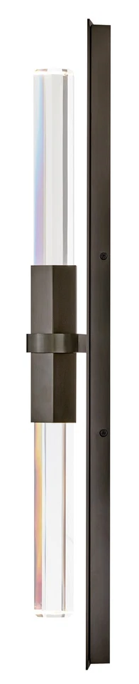 Fredrick Ramond FR30600 Cecily 29" Tall LED Wall Sconce - Black - Image 2 of 4