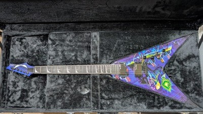 Dave Mustaine Dean V  Rust In Peace - Rare Korean Model - Premium Condition