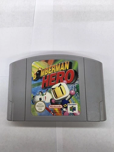 Nintendo 64 Spiel - Bomberman Hero - N64 - Nur Modul original