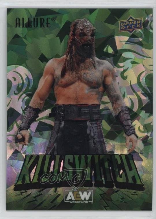 2024 Upper Deck Allure AEW Green Quartz 78/99 Killswitch #42 Rookie RC 1k69