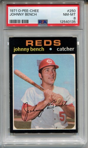 1971 Johnny Bench #250