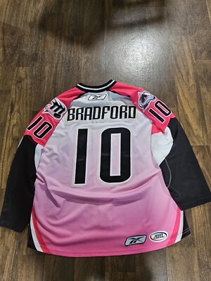 Cleveland Lake Erie Monsters Game Worn Jersey Brock Bradford | eBay