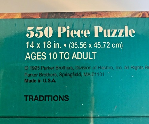 Guild Puzzles Bonus 2 Pack 550 Pieces Each Traditions Mischief Makers 1995 Vtg - Picture 5 of 11