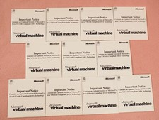 Microsoft Virtual Machine X04-13225 CD 11 Disc Set