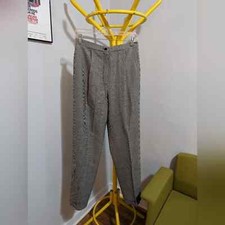 Vintage wool houndstooth pants