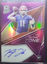 2021 Chronicles Spectra Draft Picks Kyle Trask RCA Purple Prizm /6