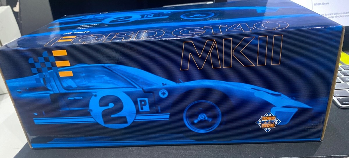 Exoto 1:18th Scale 1966 Le Mans 24 Hours Ford GT40 MK II #4 Exoto 1:18th Scale 1966 Le Mans 24 Hours Ford GT40 MK II #4