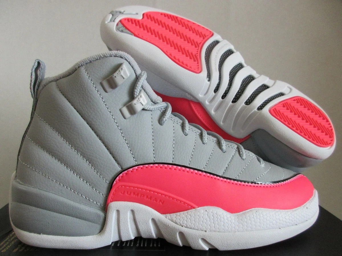 Jordan 12 pink clearance grey