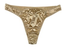 Satin Thong Beige M
