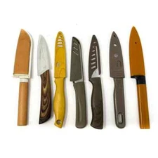 7 Pcs Haidragon, Crofton, Rocket and Assorted Knife Set With Blade Guards