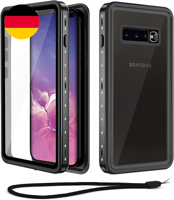 Beeasy Für Samsung Galaxy S10 plus Hülle (6,4''), IP68 Wasserdicht Outdoor Handy