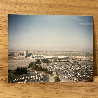 Vintage 1986 Photo View From Sky Tower Great American Theme Park Santa Clara, CA